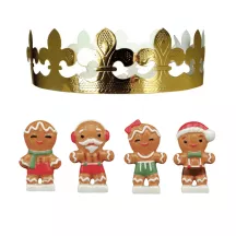 Fèves Famille pain d'épices - Choisir le set: Set 1 - 4 pcs