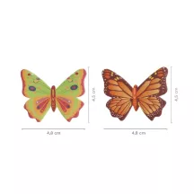 Edible paper Butterflies