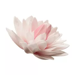 Grande dalia di carta commestibile, rosa