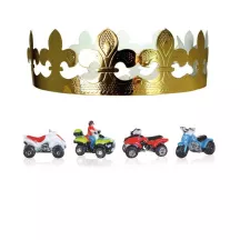 3 figure King "Quads balade" Set 3 - 4 pezzi.
