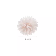 12 Pompons en azyme - blanc