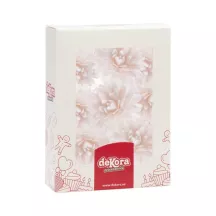 12 Wafer pompons - white