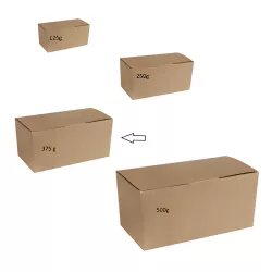 Small sturdy boxes - 375g