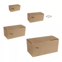 Small sturdy boxes - 250g