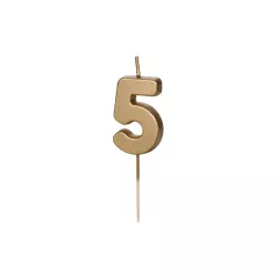 Golden Candle Number 5