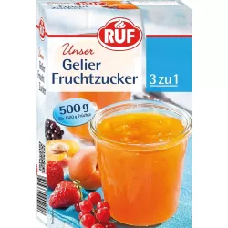 RUF Gelierfruchtzucker 500 g – zucchero gelificante a ridotte calorie per confetture e Gelatine | Cakelicious