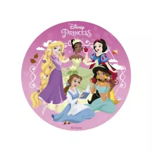 Disque azyme "Princesses Disney" - 15.5 cm