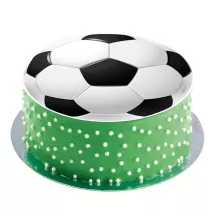 1 Edible decoration soccer ball - 15.5 cm