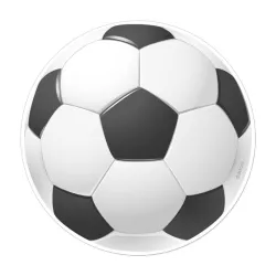 1 cake topper calcio - 20 cm