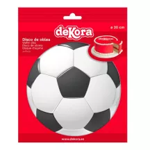 1 Edible decoration soccer - 20 cm