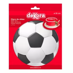1 Edible decoration soccer - 20 cm