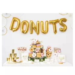Letter balloon gold, D – 35 cm
