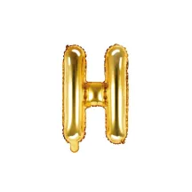 Letter balloon gold, H – 35 cm