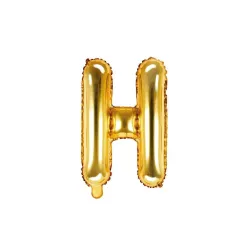 Letter balloon gold, H – 35 cm