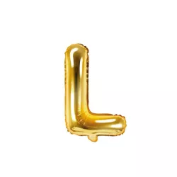 Buchstabenballon gold, L – 35 cm