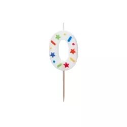 Confetti Bougie, Chiffre 0
