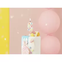 Confetti Bougie Numéro 5