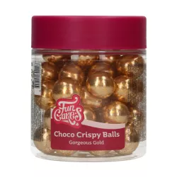 130g Goldene Schoko Crispy Perlen