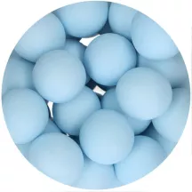 Perle croccanti di cioccolato blu opaco