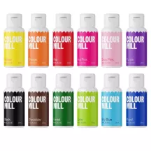 Colour Mill Oil-Blend paste paints starter set, 12 x 20 ml