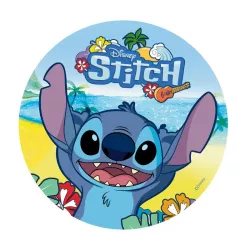 Stitch" edible paper disk