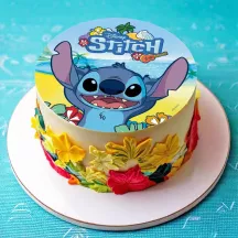 Stitch" edible paper disk