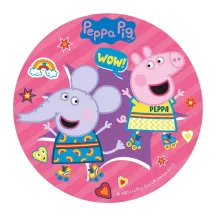 Peppa Pig Party" edible paper disk