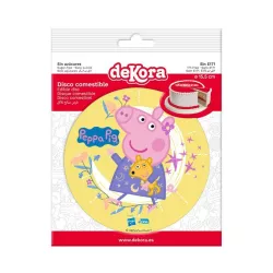 Disque en papier à manger "Peppa Pig