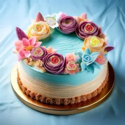 Petites roses colorées en papier essuie-tout