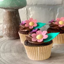Décoration Fleurs en papier comestible
