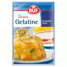 RUF Gelatine gemahlen 3 x 9 g – präzises Geliermittel für Tortencremes, Gelees und Desserts | Cakelicious