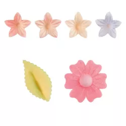 Decoration Flower mix made from edible paper