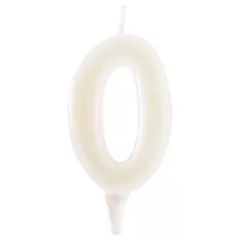 Candela bianca fluorescente numero 0
