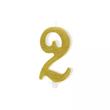 Candele Oro - Numero: 2 - Selezione del Numero