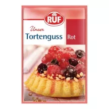 Glassa per torte rossa 12 g, 3 pezzi