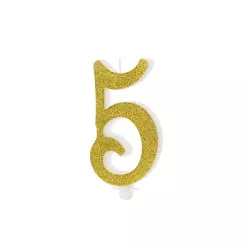 Candele Oro - Numero: 5 - Scelta del Numero