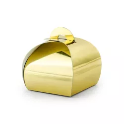 Scatole per dolci in cartone - scegliere il colore: Oro