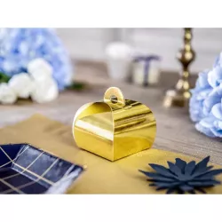 Scatole per dolci in cartone - scegliere il colore: Oro