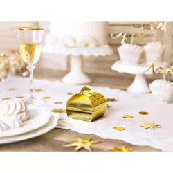 Petites boîtes à friandises en carton - Choisir la couleur: Doré