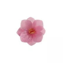 Flowers made from edible paper, pink
