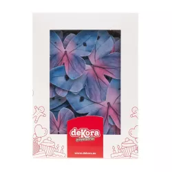 Farfalle di carta commestibile blu