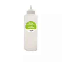 Bouteilles de glaçage Ø2.8mm bec verseur en plastique - Contenance en ml: 1000 ml