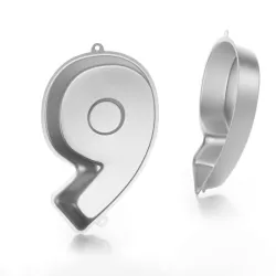Numbered cake mould - Number: 6 / 9