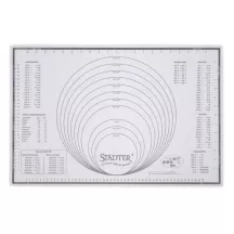 Silicone mat for rolling out 60 x 40 cm with measurement scale