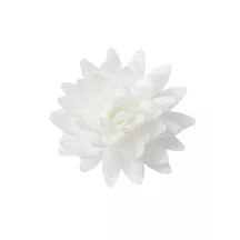Chrysanthemums made of edible paper Ø 5.5 cm, white