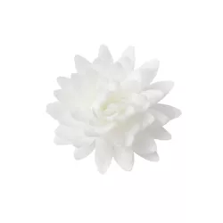 Crisantemi in carta commestibile Ø 5,5 cm, bianco