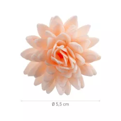 Chrysanthèmes en papier à manger Ø 5.5 cm, colorés