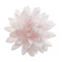 Grande crisantemo di carta commestibile, rosa