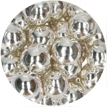 Silver choco crispy pearls
