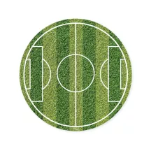 Cake topper - Calcio - 15,5 cm